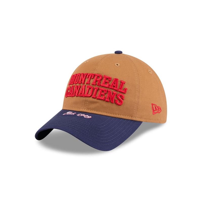 Montreal Canadiens Bronze 9TWENTY Adjustable Hat