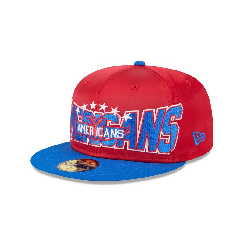 New York Americans Bold Satin 59FIFTY Fitted Hat