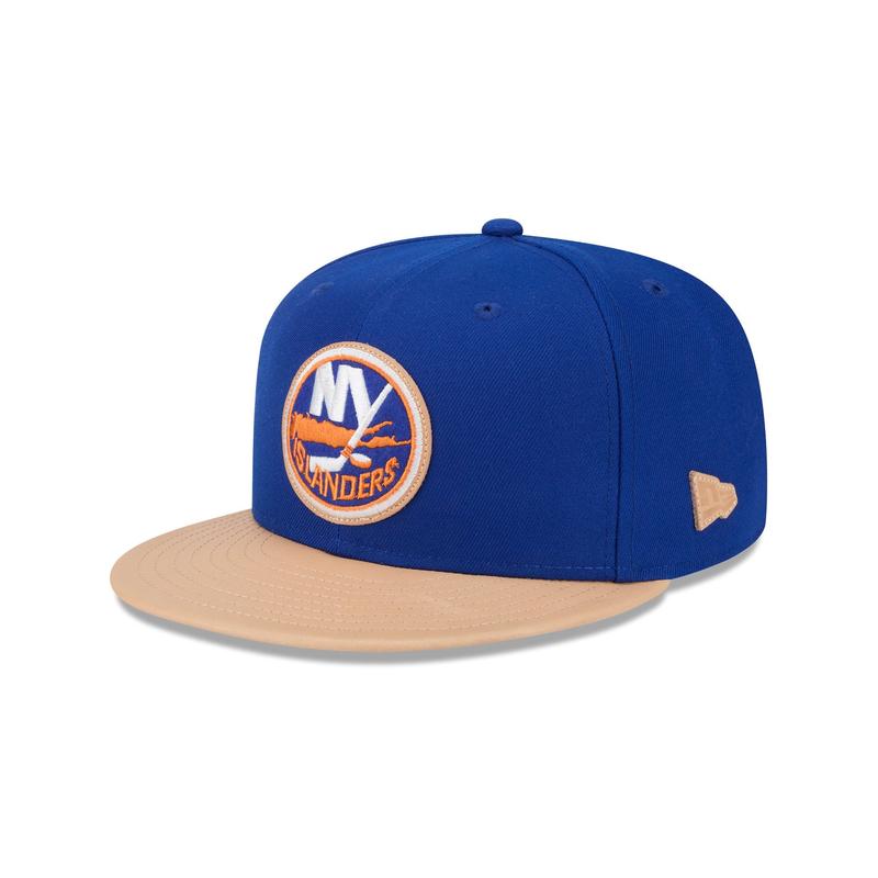 New York Islanders Leather Visor 59FIFTY Fitted Hat