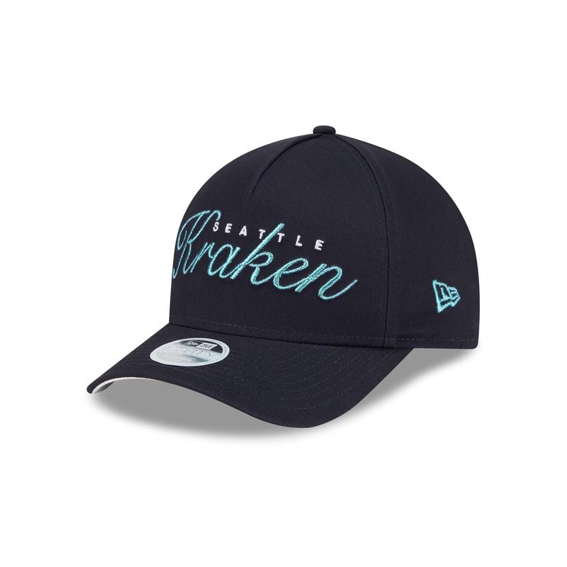 Seattle Kraken Metallic Women's 9FORTY M-Crown A-Frame Snapback Hat