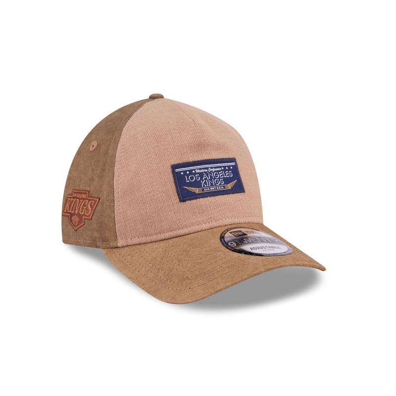 Los Angeles Kings Utility Linen 9TWENTY A-Frame Adjustable Hat