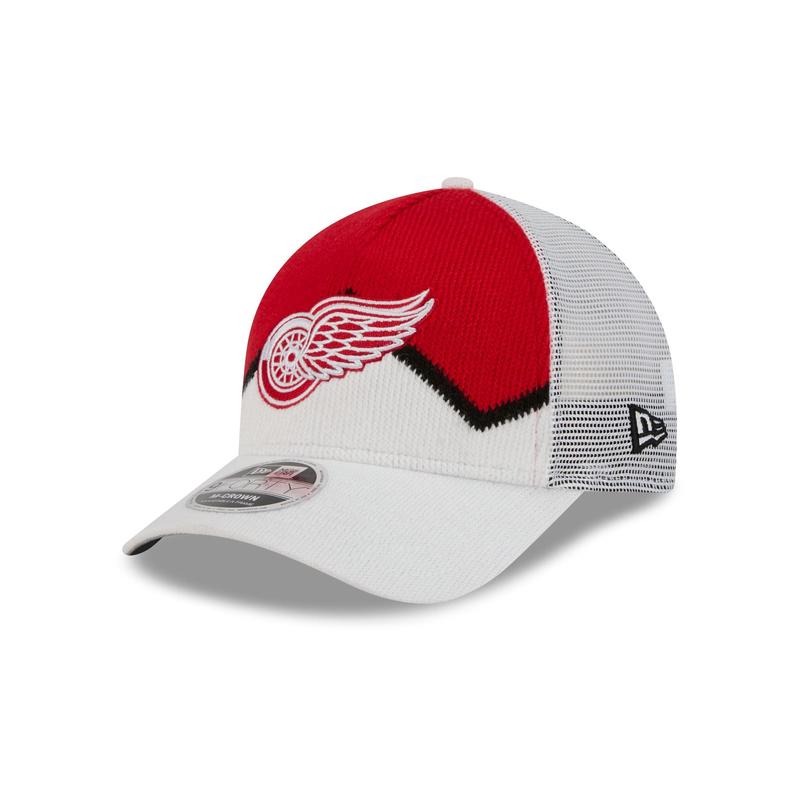 Detroit Red Wings Sock 9FORTY M-Crown A-Frame Trucker Hat