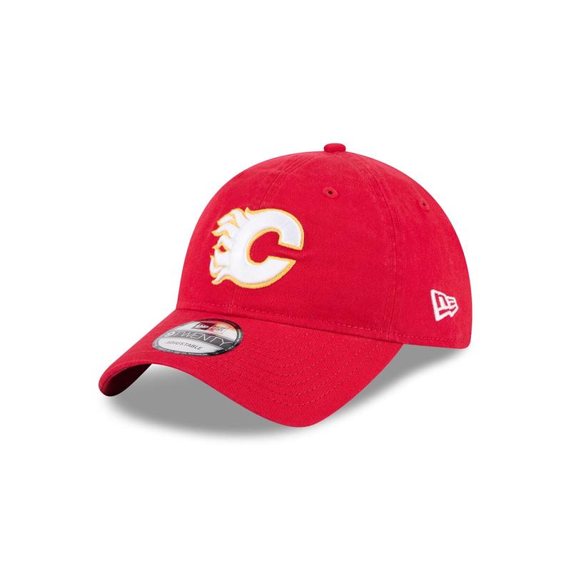 Calgary Flames Team Tag 9TWENTY Adjustable Hat