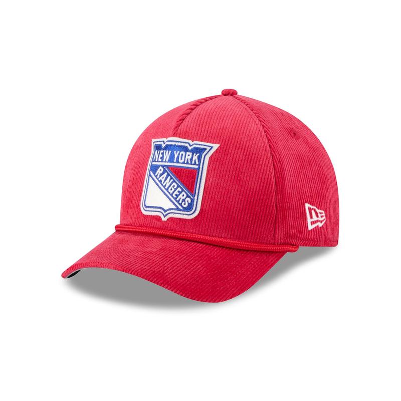 New York Rangers Corduroy 9FORTY M-Crown A-Frame Snapback Hat