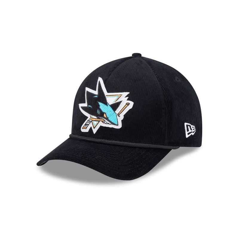 San Jose Sharks Corduroy 9FORTY M-Crown A-Frame Snapback Hat
