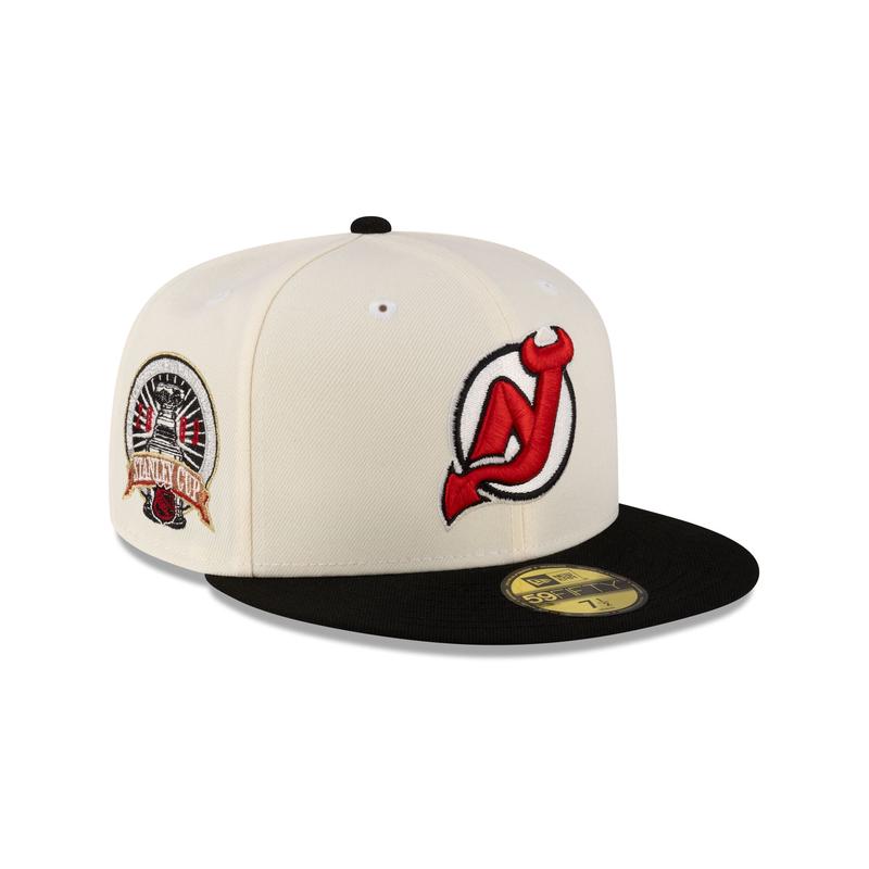 Just Caps Stanley Cup Champions New Jersey Devils 59FIFTY Fitted Hat