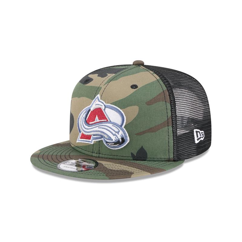 Colorado Avalanche Camo 9FIFTY Trucker Hat
