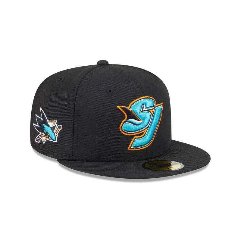 San Jose Sharks Deceptor 59FIFTY Fitted Hat