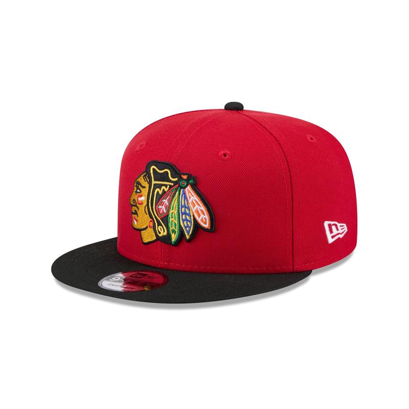 Chicago Blackhawks Red 9FIFTY Snapback Hat