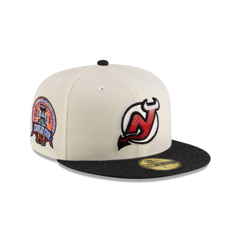 New Jersey Devils Chrome 59FIFTY Fitted Hat