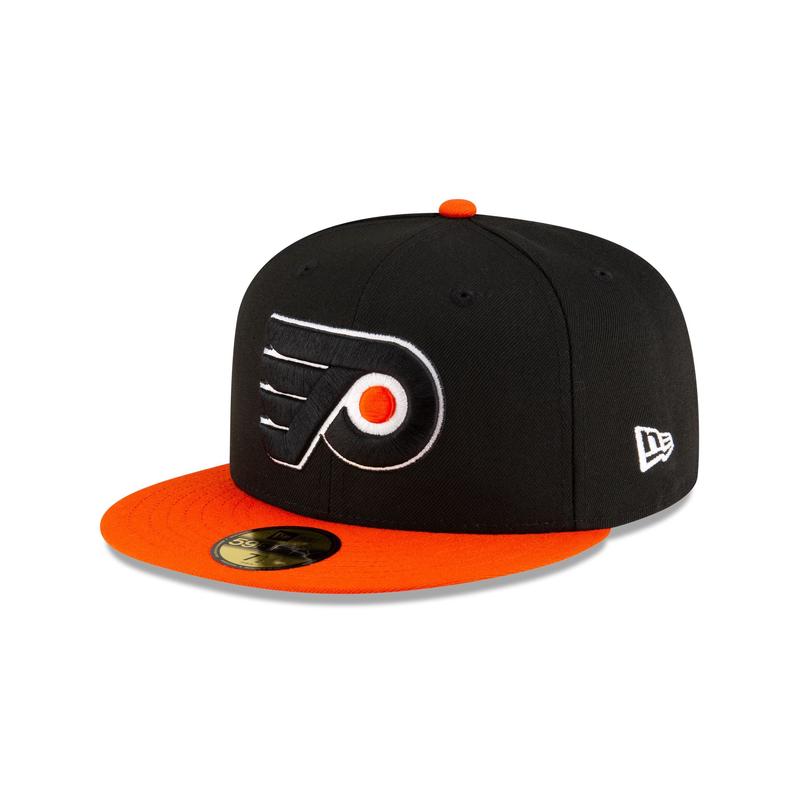 Philadelphia Flyers Black 59FIFTY Fitted Hat