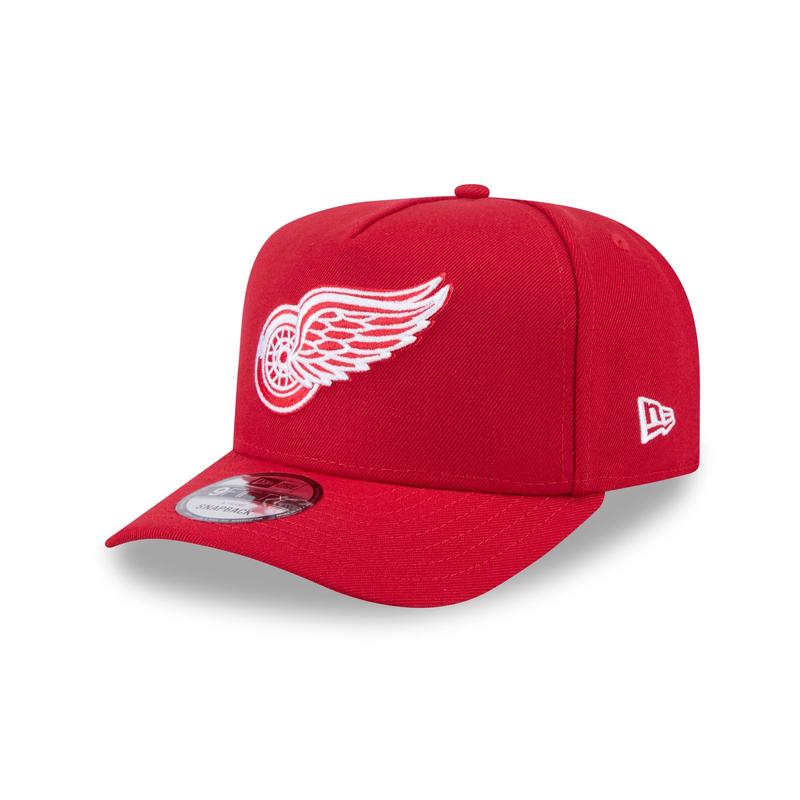 Detroit Red Wings Team 9FIFTY A-Frame Snapback Hat