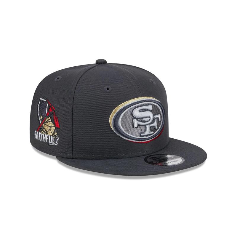 New Era San Francisco 49ERS 2024 NFL Draft On Stage 9FIFTY Snapback-Grey