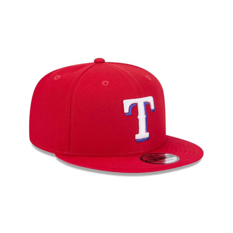 New Era Texas Rangers On Field Alternative 9FIFTY Snapback Hat-Red