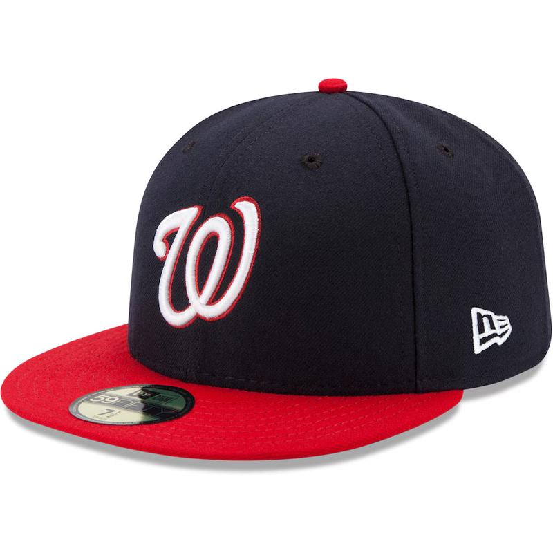 New Era Washington Nationals 2-Tone Color Pack 9FIFTY Snapback Hat - Black/Scarlet