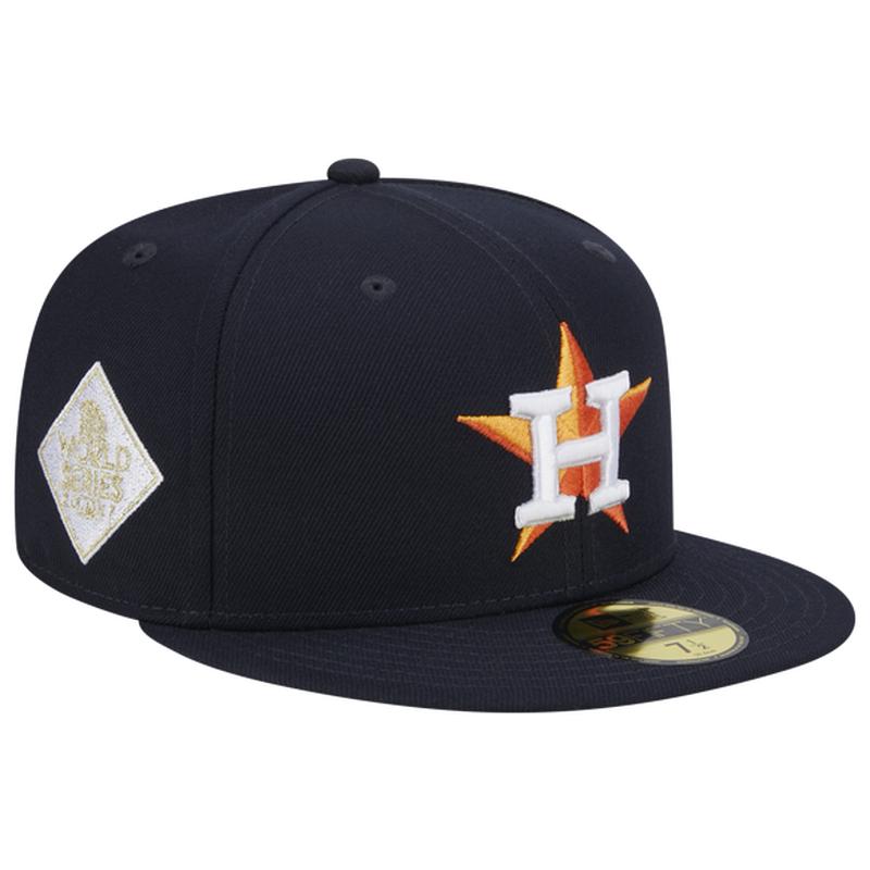 New Era Houston Astros WORLD SERIES 2017 SIDE PATCH 59FIFTY Fitted