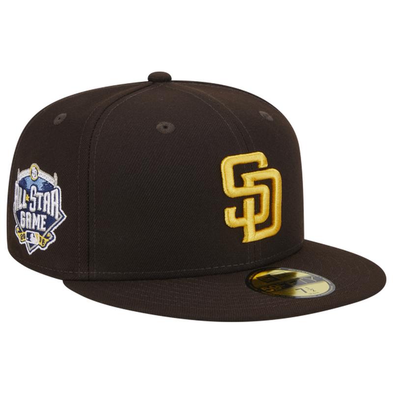 New Era San Diego Padres All-Star Game 59FIFTY Fitted Hat -Brown