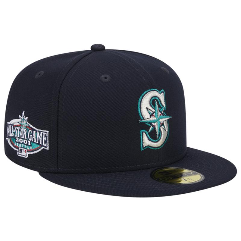 New Era SEATTLE MARINERS All-Star Game 2001 Side Patch 59FIFTY - Navy