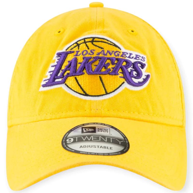 New Era Los Angeles Lakers 2.0 Core Classic 9TWENTY Adjustable Hat-Yellow