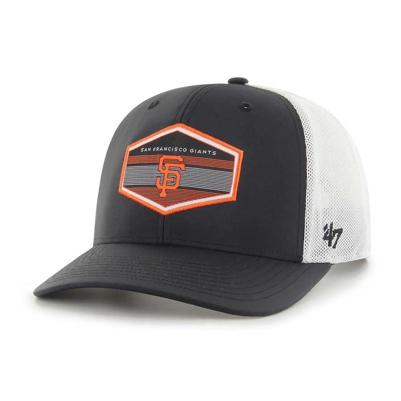 ' 47 BRAND SAN FRANCISCO GIANTS BURGESS TRUCKER ADJUSTABLE HAT