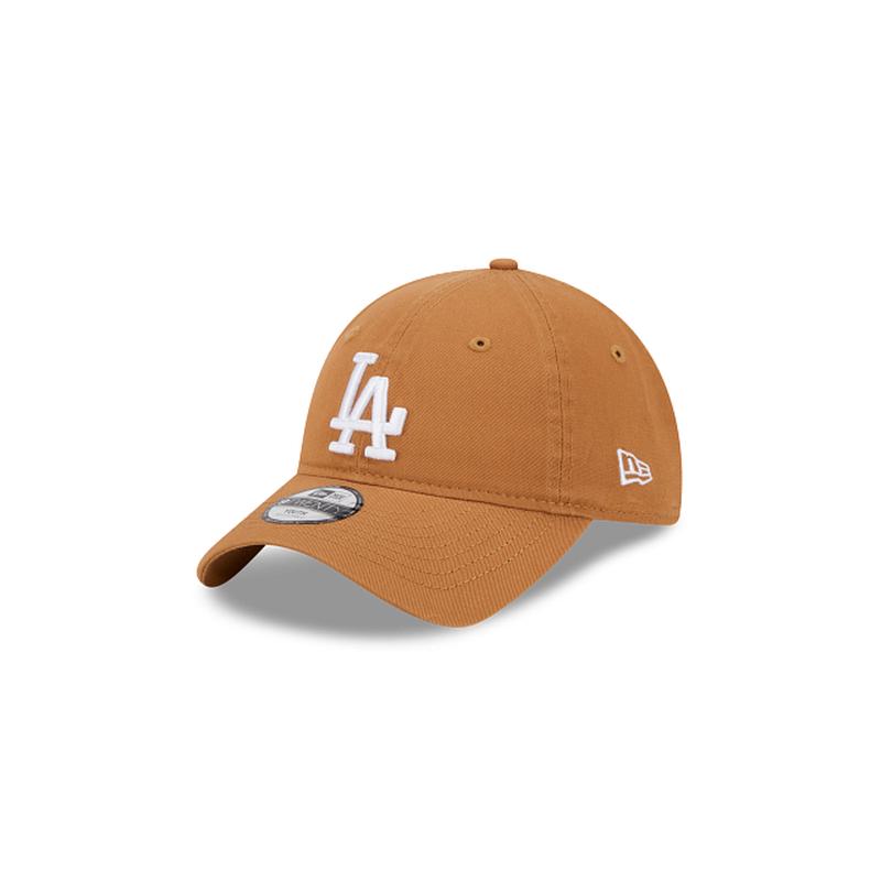 New Era Youth Los Angeles Dodgers 9Twenty Adjustable Hat-Brown/White