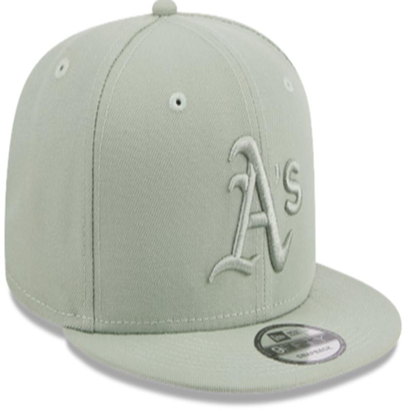 New Era Youth Oakland Athletics 9FIFTY Snapback Hat-Evergreen
