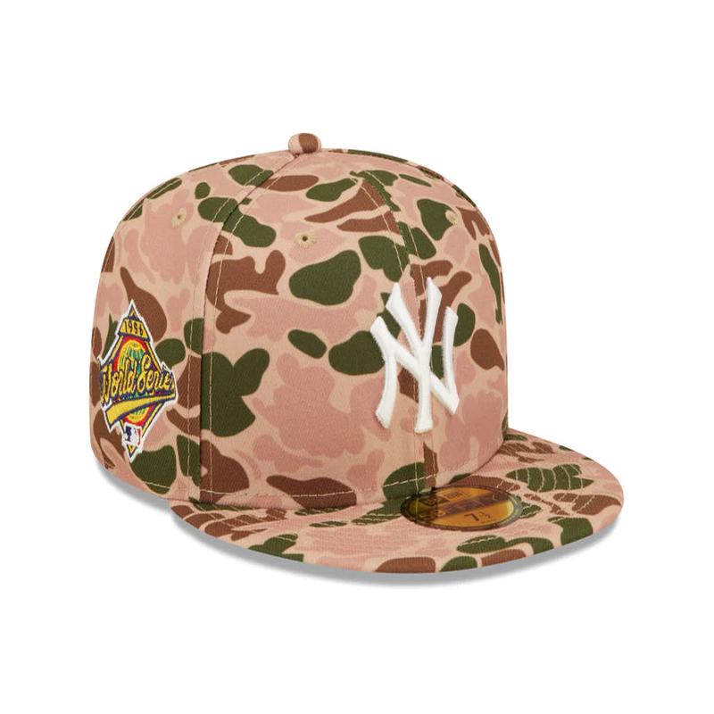 New Era New York Yankees 1996 World Series Side Patch Duck Camo 59FIFTY Fitted Hat