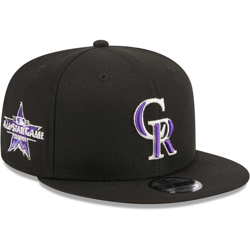 New Era Colorado Rockies 2021 All Star Side Patch 9FIFTY Hat-Black