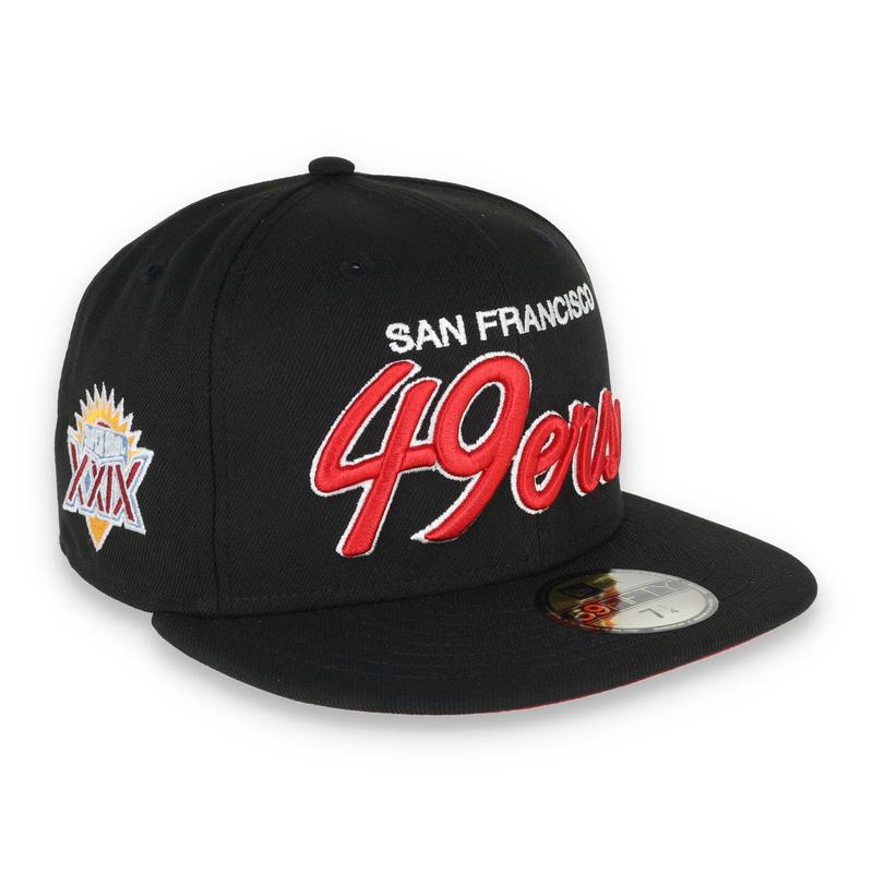 Exclusive San Francisco 49ers Official 59FIFTY Fitted, Super Bowl XXIX Side Patch