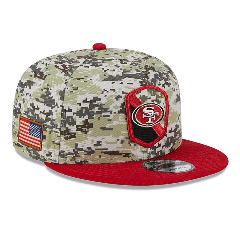 New Era San Francisco 49ers Salute to Service 2032 9FIFTY Snapback Hat-