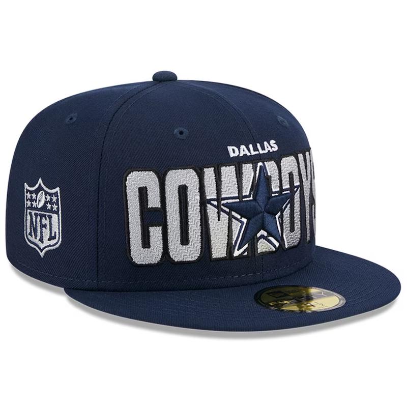 New Era Men's Dallas Cowboys Navy 2023 NFL Draft 59FIFTY Fitted Hat