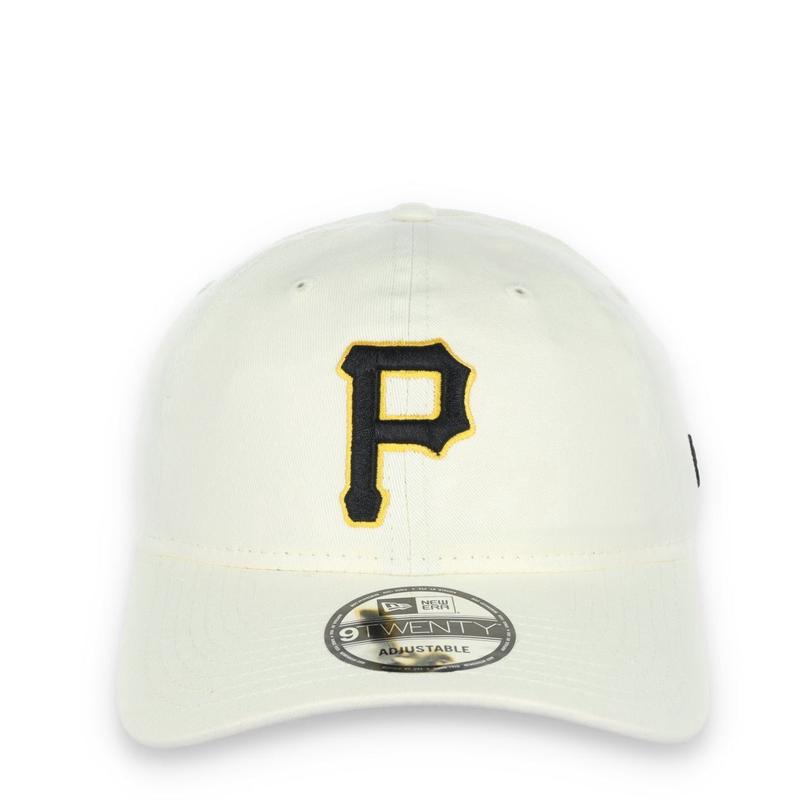 New Era Pittsburgh Pirates Core Classic 2.0 9Twenty Adjustable Hat-Ivory