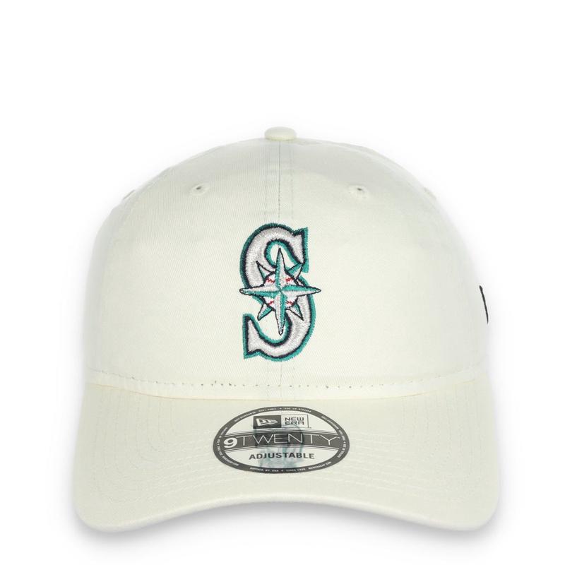 New Era Seattle Mariners Core Classic 2.0 9Twenty Adjustable Hat-Ivory