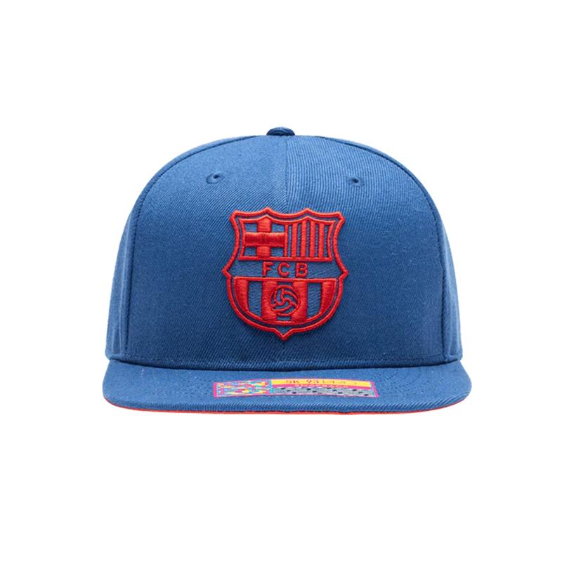 Fan Ink FC Barcelona Crayon Snapback Hat