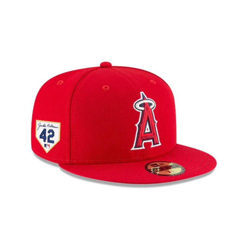 New Era Los Angeles Angels Jackie Robinson Day 2023 59FIFTY Fitted - Red
