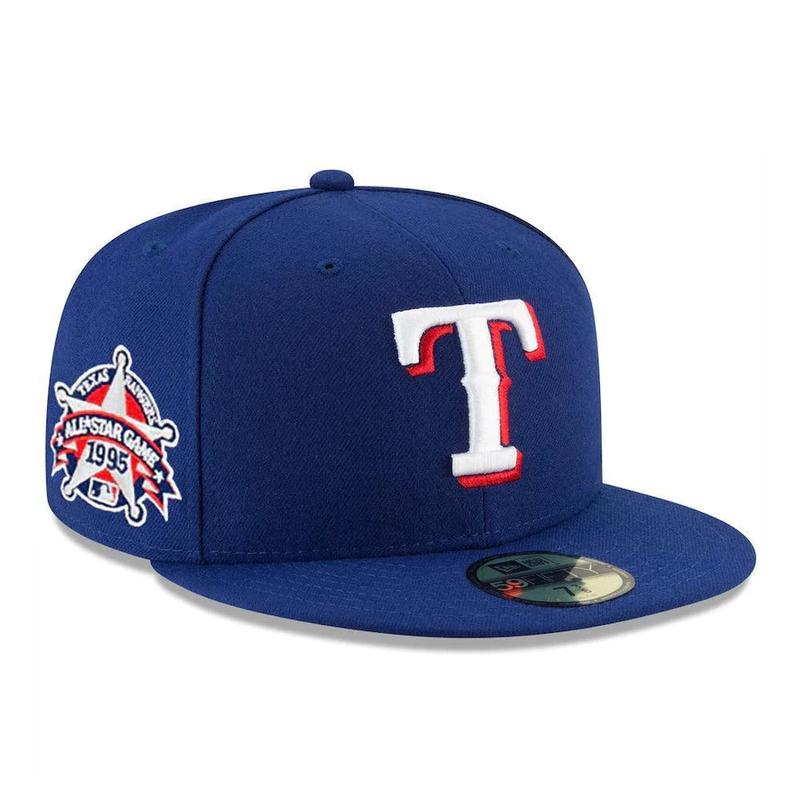New Era Texas Rangers 1995 All Star Game Side Patch 59Fifty Fitted Hat