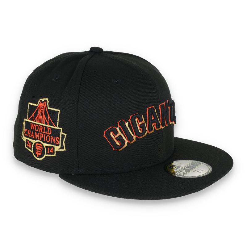New Era San Francisco Giants "Gigantes" World Champions 2014 Side Patch 59FIFTY Fitted - Black