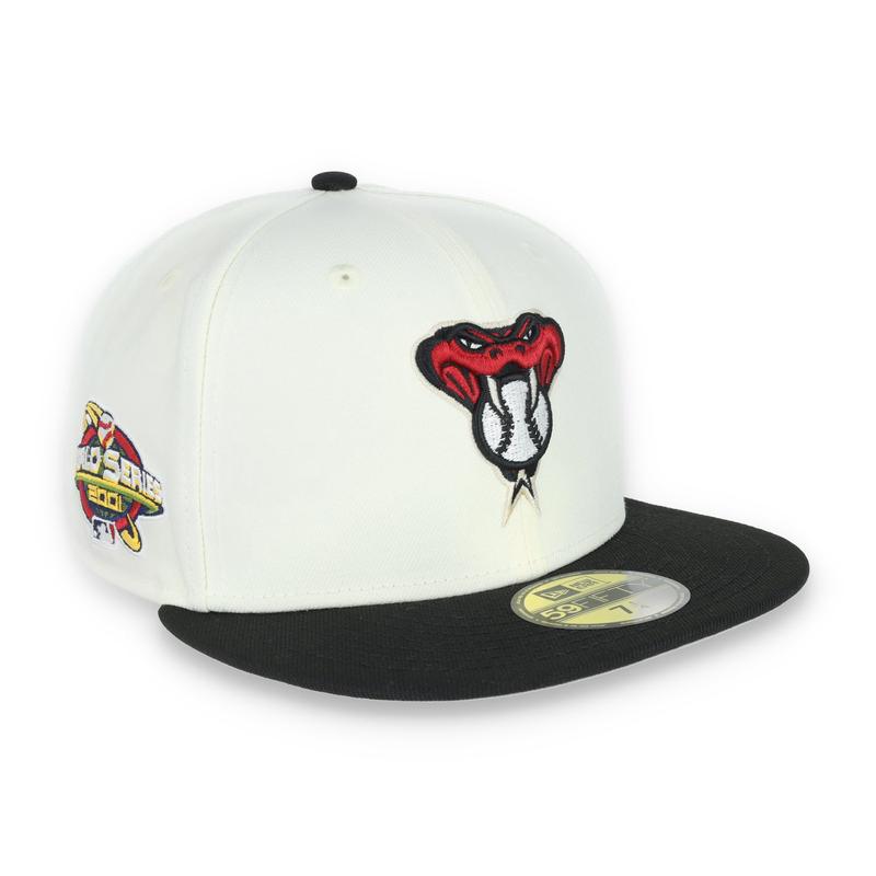 New Era Arizona Diamondbacks 2001 World Series Side Patch Throwback White 59FIFTY Fitted