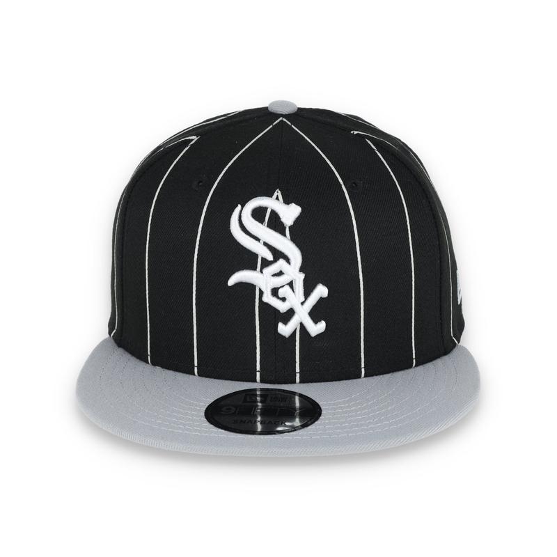 NEW ERA CHICAGO WHITE SOX VINTAGE THROWBACK 9FIFTY HAT-BLACK