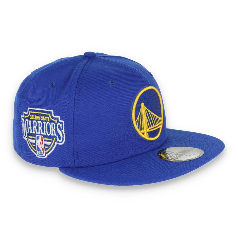 New Era Golden State Warriors Team Name Side Patch 59FIFTY Fitted Hat