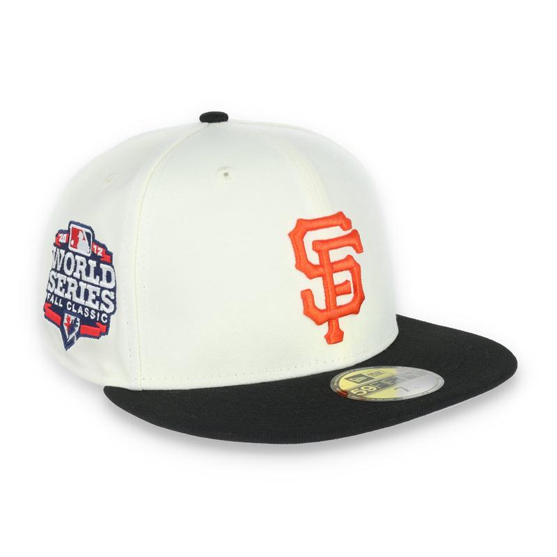 New Era San Francisco Giants 2012 World Series Fall Classic Side Patch Throwback White 59FIFTY Fitted