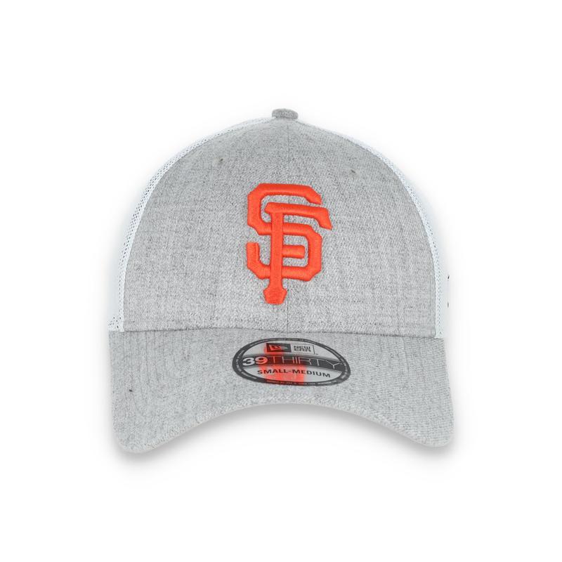 NEW ERA SAN FRANCISCO GIANTS HEATHERED 39THIRTY STRETCH FIT HAT-