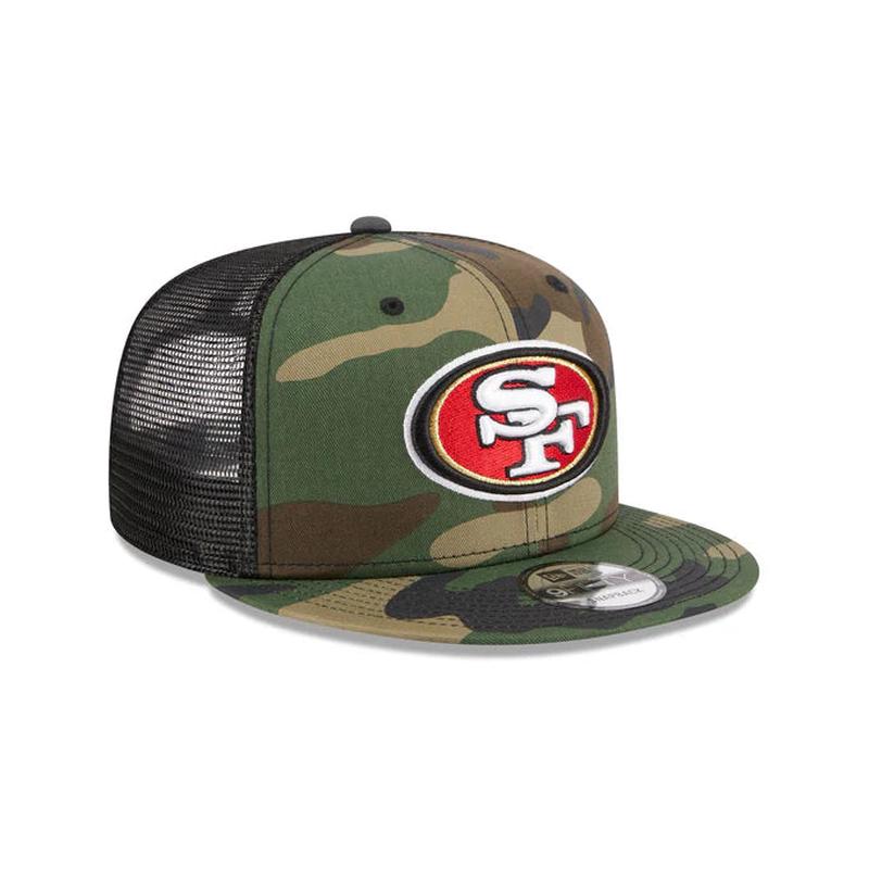 New Era San Francisco 49ers 9FIFTY Trucker Snapback- Camo