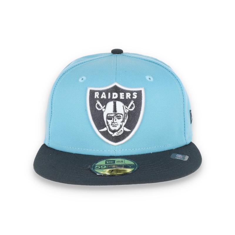 NEW ERA LAS VEGAS RAIDERS 59FIFTY COLOR PACK-BABY BLUE/GREY
