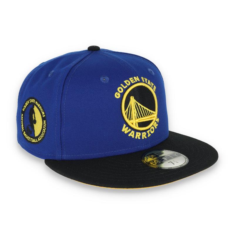 NEW ERA GOLDEN STATE WARRIORS 59FIFTY HAT-ROYAL/BLACK