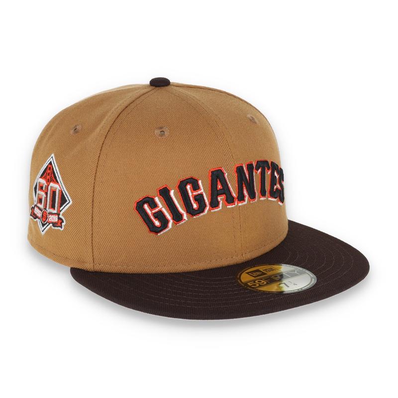 New Era San Francisco Giants "Gigantes" 60th Anniversary Side Patch 59IFTY Fitted hat- Bronze