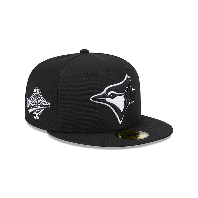 NEW ERA TORONTO BLUE JAYS 1993 WORLD SERIES 59FIFTY FITTED -BLACK/WHITE