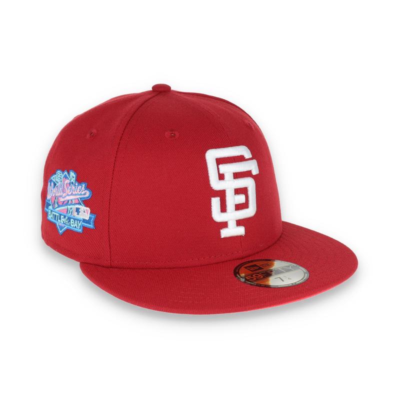 New Era San Francisco Giants 1989 Battle Of The Bay Side Patch 59FIFTY Fitted