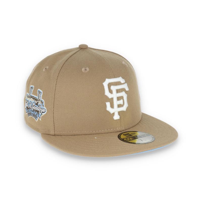 New Era San Francisco Giants Stadium Side Patch 59FIFTY Fitted-Khaki/Sky