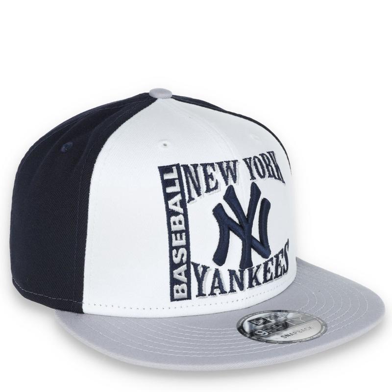 New Era New York Yankee Retro Sport 9FIFTY Snapback Hat - White/Navy
